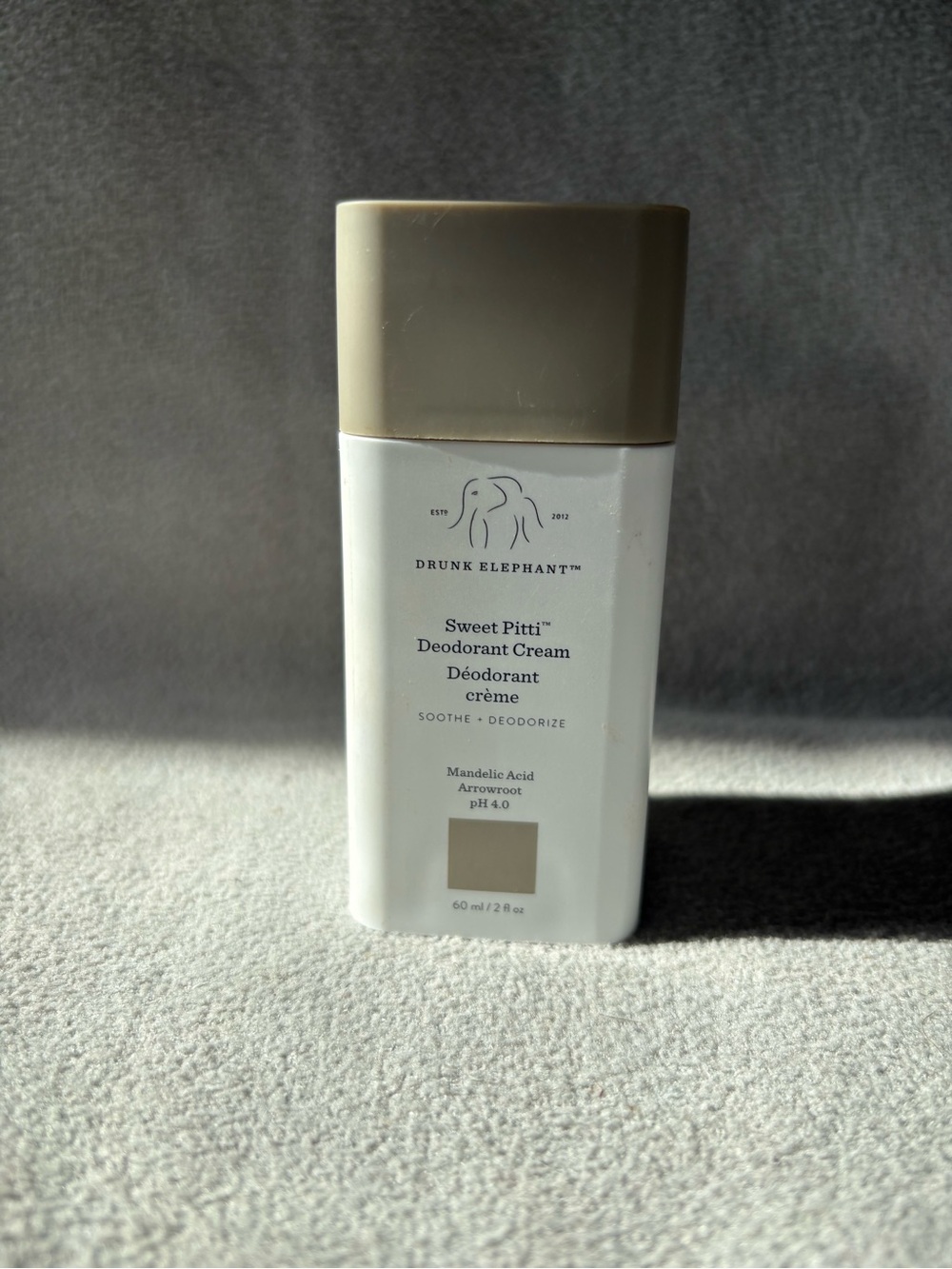 Drunk Elephant Sweet Pitti Deodorant Cream 60ml 2oz Mandelic Acid pH4.0 Sealed!!